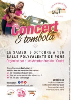 AFFICHE CONCERT aventurières a l'ouest