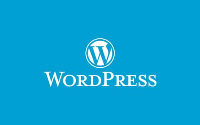 logo de wordpress, création de site immobilier