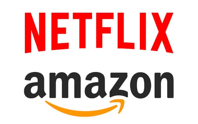 Logo netflix et amazon, mémorisables