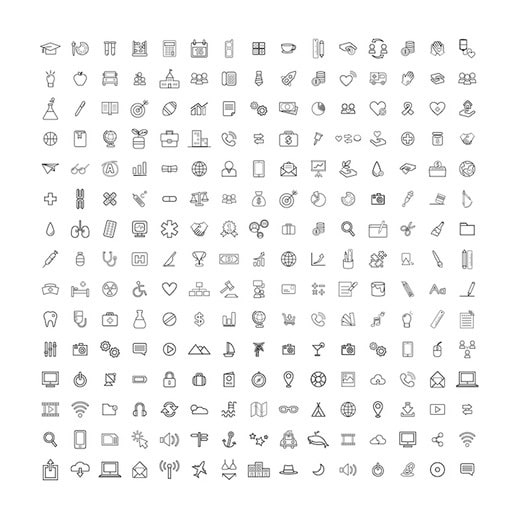 images icones charte graphique