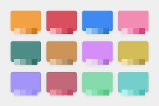 palette couleurs charte graphique