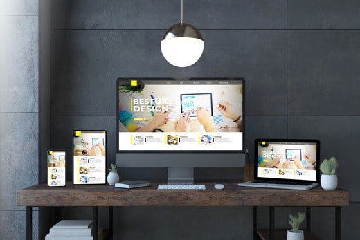 web design device site internet