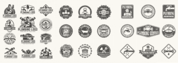 exemples de logos plombier