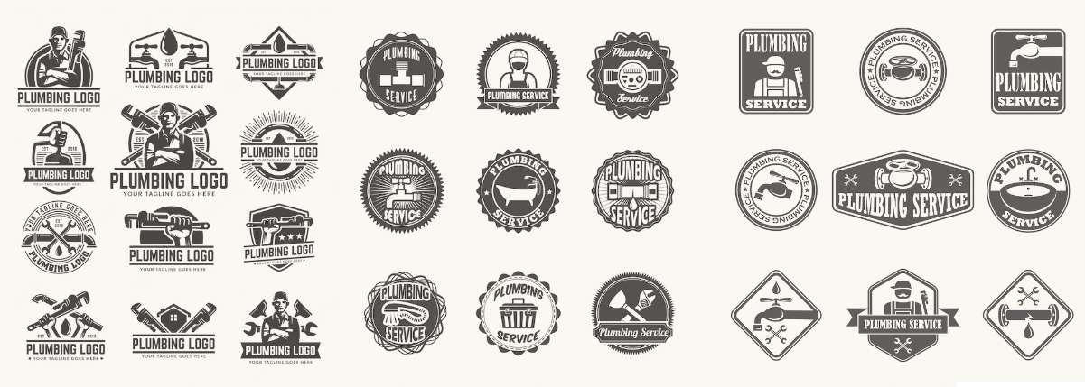 exemples de logos plombier
