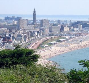 le havre plage journee