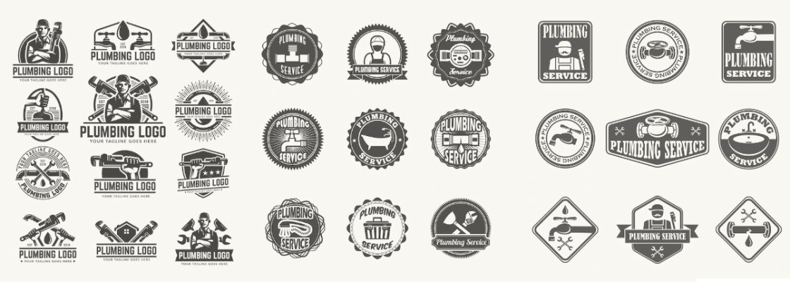 exemples de logos plombier